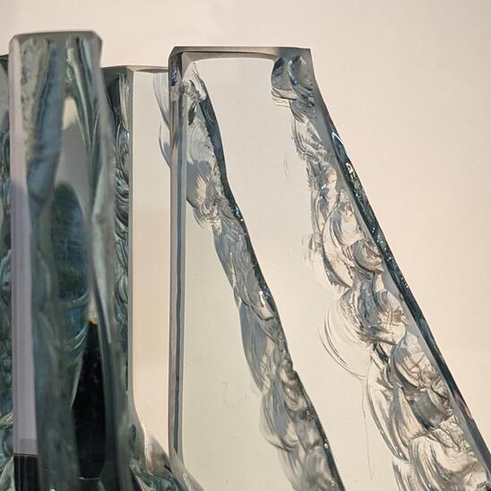 Fontana Arte attr. table lampe circa 1970