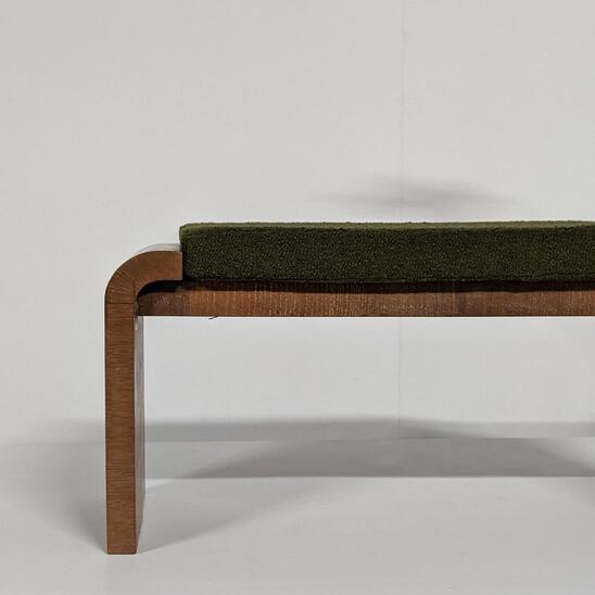 Large art déco stool