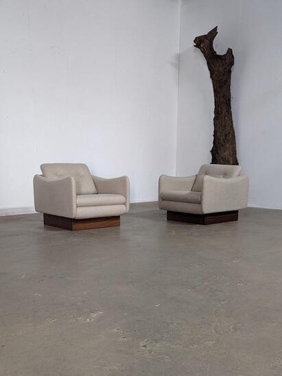 Michel Mortier, Teckel armchairs for Steiner années 60