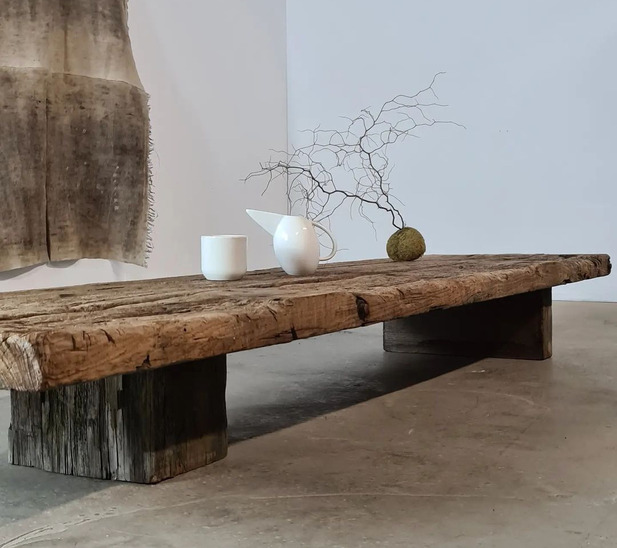 pimitive coffee table